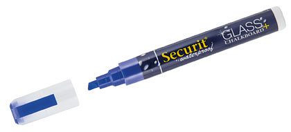 Marqueur craie Contacto, 2-6 mm, BLEU, version résistante aux intempéries, 7650/062