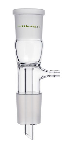 Propulseur à vide Rettberg, noyau NS 29/32, manchon NS 29/32, droit, raccord à vide olive 8 mm, 134090129