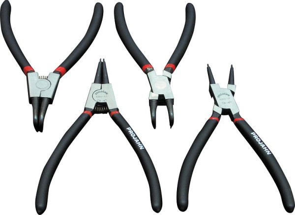 Jeu de pinces à circlips Projahn 4 pièces, 4383