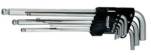Jeu de douilles à six pans creux Projahn 1,5-10 mm 9 pièces, 3602