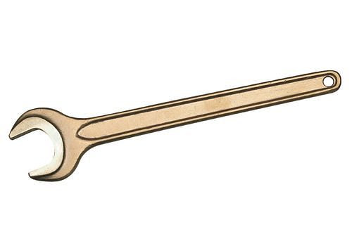 Clé à fourche DENIOS, 28 mm, bronze spécial, anti-étincelles, pour zones Ex, 262-696