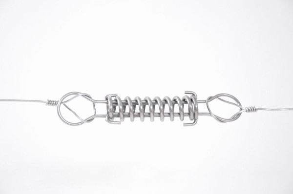 Ressort de tension en acier Gallagher pour fil de 1,6 mm/1,8 mm, 004133
