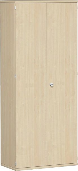 armoire à portes battantes geramöbel 4 étagères décoratives, verrouillable, 800x425x1920, érable/érable, N-10D508-AA