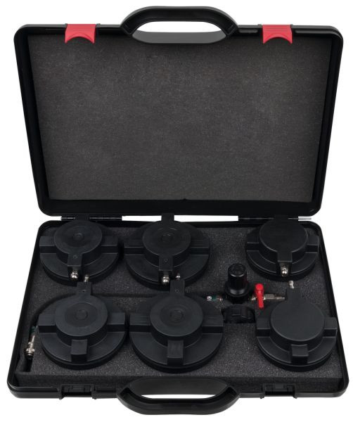 KS Tools coffret de tests pour système d'air de suralimentation de turbocompresseur de camion, 7 pièces, 460.2465