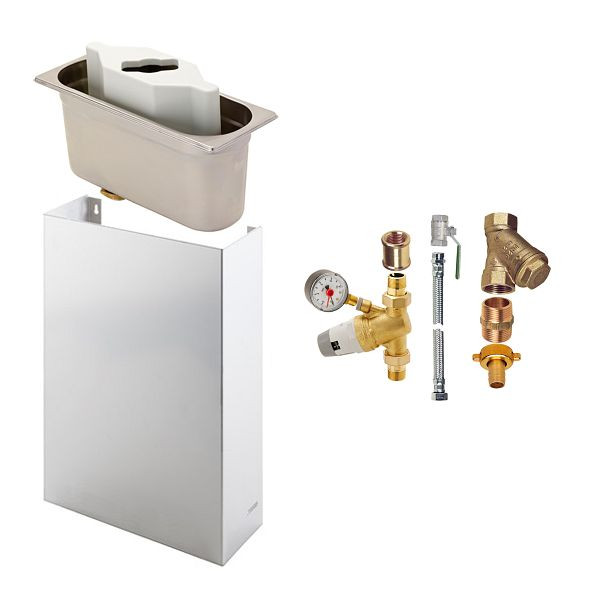 Lölsberg i.SpatulaShower Unlimited Silver Kit personnalisé de portionnement et douche spatule, 930 IC1