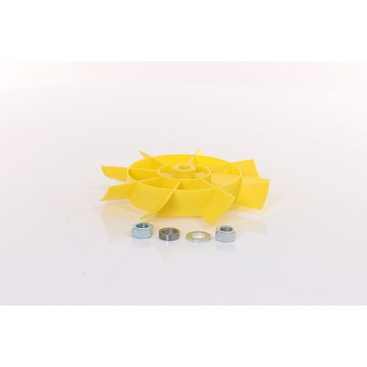 Pales de ventilateur ELMAG en PVC avec écrous et rondelles, pour modèles DENTAL 350, 9201107