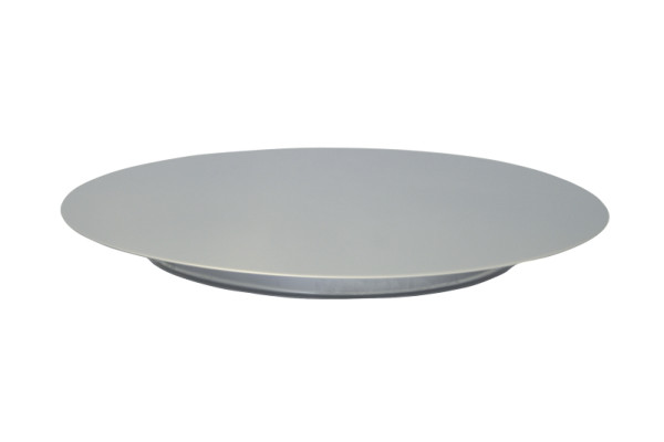 Plat à gâteau Schneider avec fond annulaire, 360 mm Ø, acier inoxydable, 154004