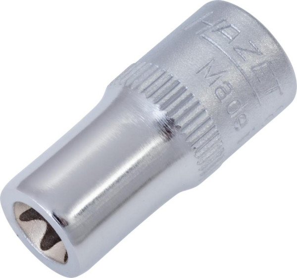 Insert pour clé à douille Hazet TORX®, carré creux 6,3 mm (1/4 pouce), profil extérieur TORX®, E7, 850-E7