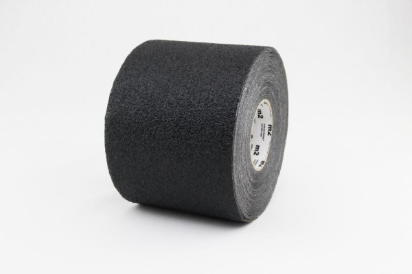 m2 revêtement anti-dérapant extra fort déformable noir rouleau 150mmx18.3m, M5SR150183