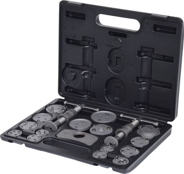 KS Tools jeu d'outils de réinitialisation du piston de frein, 18 pièces, 150.2035