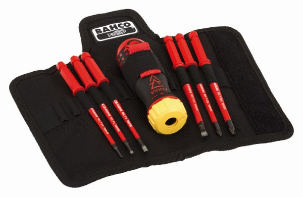 Jeu de tournevis à cliquet Bahco 1000V, 6 pièces, 808062