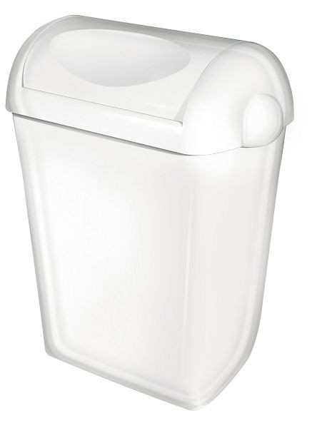 All Care PlastiQline poubelle 43 litres Swing plastique blanc, 5656