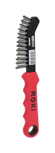KS Tools brosse métallique pour étrier de frein en fil d'acier 2 rangées, pointue, 201.2321