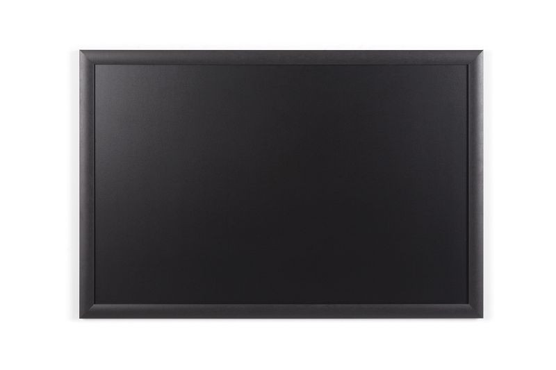 Tableau noir Bi-Office Transitional avec cadre en MDF noir 90x60cm, PM0715162