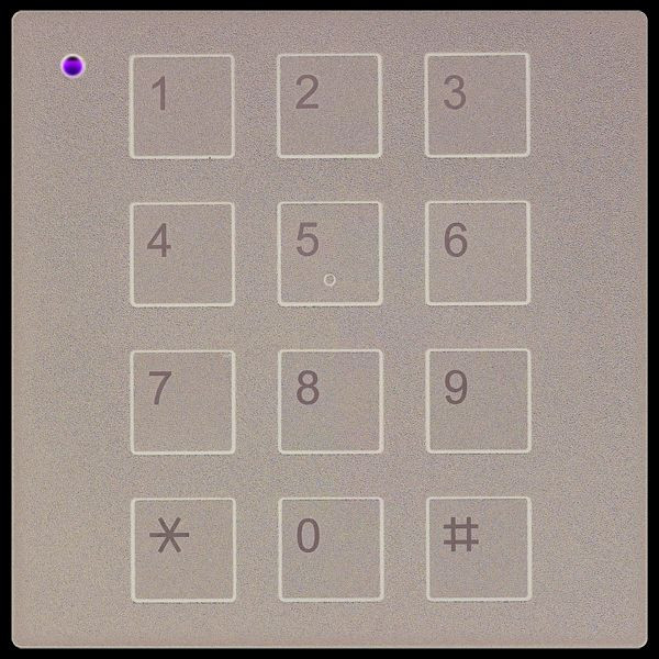 Module clavier TCS BCM série AMI, noir, AMI12420-0080