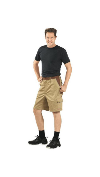 Short Planam Highline, kaki/marron/zinc, taille M, 2374048