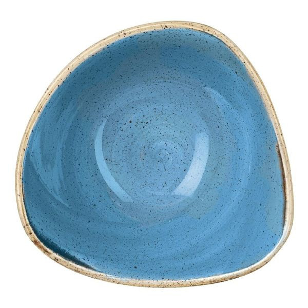 Churchill Stonecast Triangle Bol Bleuet 152 mm (Lot de 12), DF780