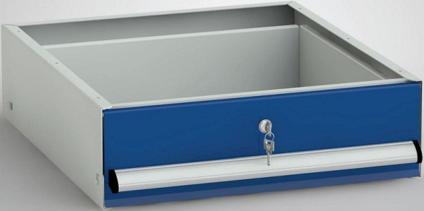 Tiroir métallique KLW avec cadre suspendu, hauteur frontale 150 mm, verrouillable, ES-BEA-150ES