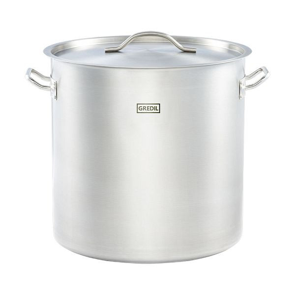 Pot à soupe Gredil forme haute série ECO Ø 400 mm, couvercle inclus, KG0801400