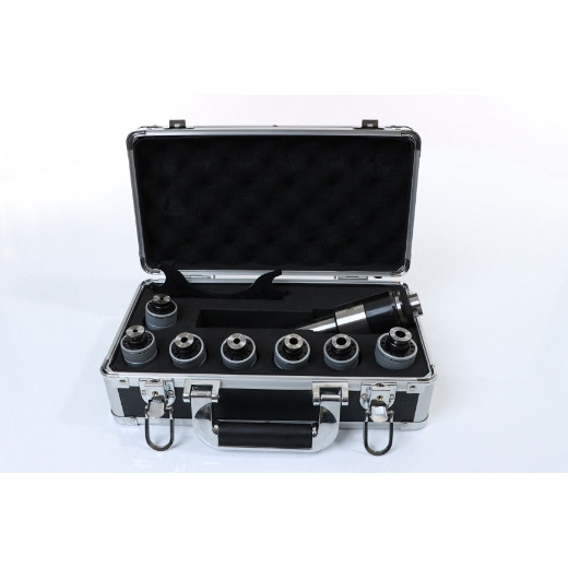 Mandrin à changement rapide pour filetage ELMAG MK4, 7 pièces, M3-M12, 17012