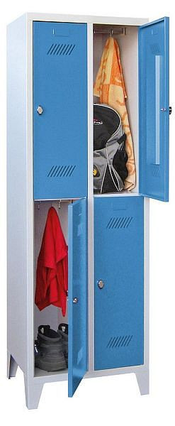 PAVOY Armoire avec pieds - 2 portes - verrouillable, 20260-223-031
