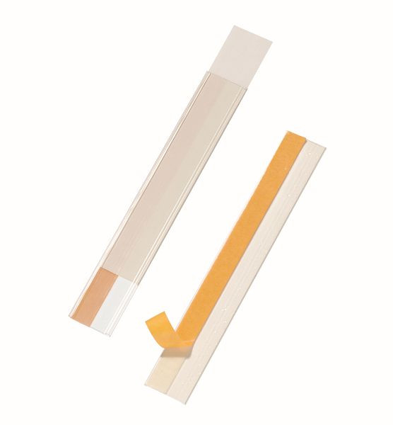 Rail de scanner autocollant DURABLE SCANFIX® 40, 200 x 40 mm, transparent, paquet de 50, 802519