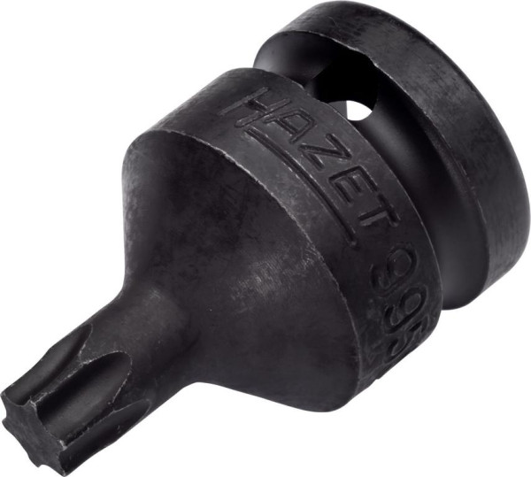 Clé à chocs Hazet, clé à douille tournevis, TORX®, carré creux 12,5 mm, profil intérieur TORX®, T45, 995S-T45