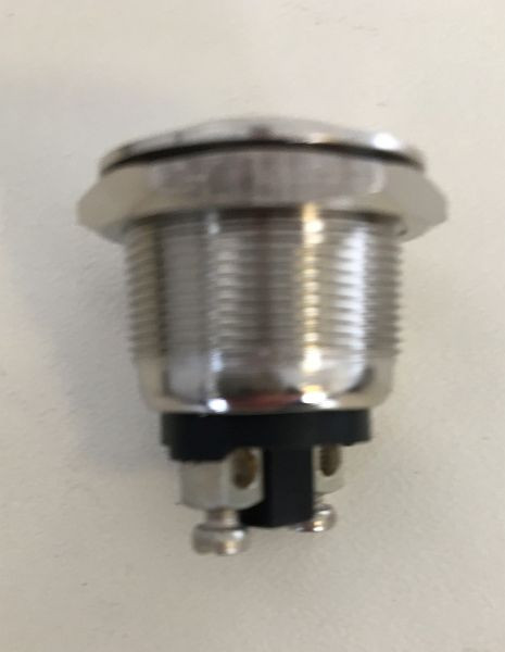 Bouton poussoir ELMAG pour sélection de programme, pour INOXLINER ECO 2 & PRO - 'anti-vandalisme' - raccord à vis normalement ouvert - 2A 250V/AC, 9505860