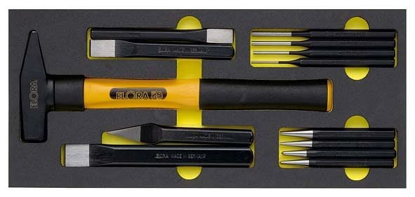 Ensemble d'outils à main ELORA, 13 pièces, OMS-8, 0000410801000