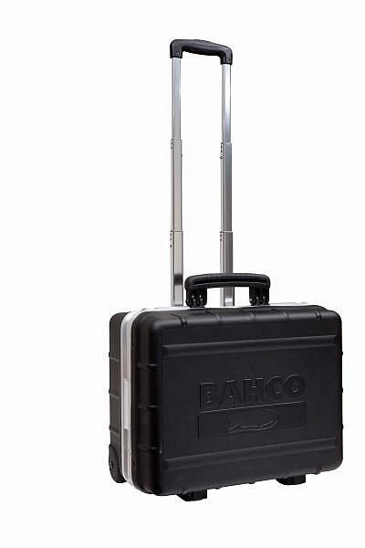 Valise rigide Bahco, manche télescopique, noir, 4750RCW01