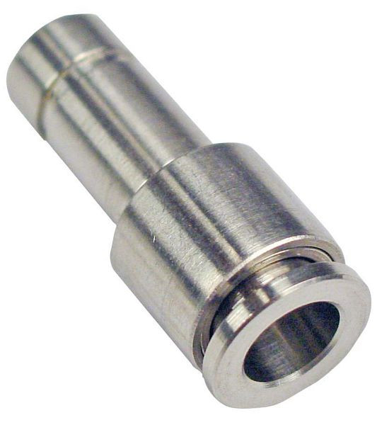 temporisateur BS-GRZ-6-4-VA, bouchon de réduction droit acier inoxydable, bouchon Ø : 6 mm, tuyau Ø : 4 mm, UE : 10 pièces, 03044025