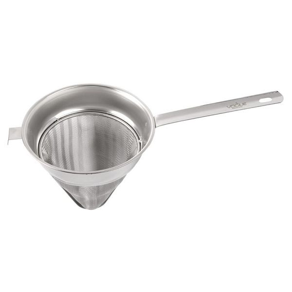 Tamis pointu Vogue avec gaze en acier inoxydable 24cm, E819