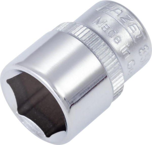 Clé à douille Hazet, hexagonale, carré creux 6,3 mm (1/4 pouce), profil de traction hexagonal externe, 1/2 ", 850A-1/2