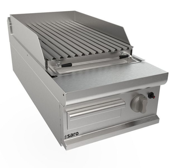 Grille en pierre de lave Saro 400 mm table LQ, 423-8800