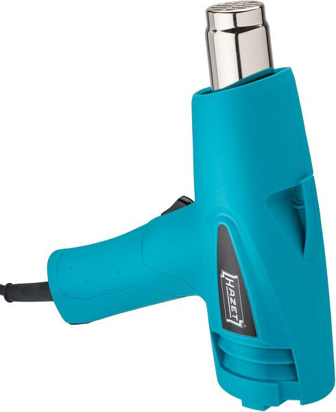 Appareil à air chaud portable Hazet, version de base, puissance : 1600 watts, 2 plages de débit d'air : 350 / 500 l/min (commutateur à deux niveaux), chauffage en céramique de haute qualité, 1990-10