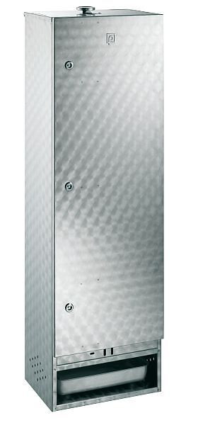 Four à fumer Peetz en acier inoxydable, circulaire marbré avec porte, 770095 EKM