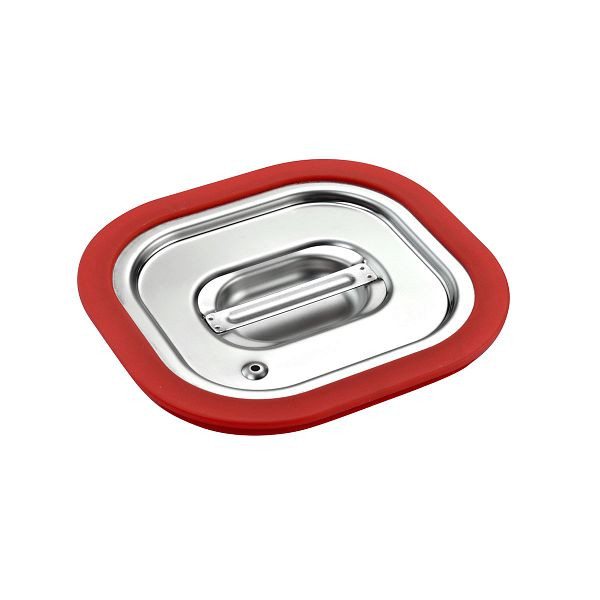 Vaiotec TOPLINE Couvercle Gastronorm GN 1/6 - avec joint en caoutchouc, 17,6x16,2x2 cm, 10642