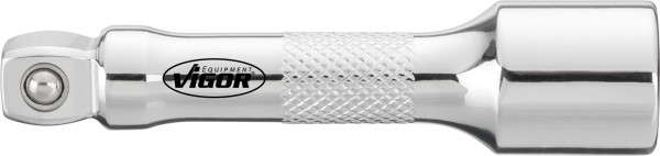 VIGOR Rallonge pivotante, carré creux 10 mm (3/8"), carré plein 10 mm (3/8"), 75 mm, V4315