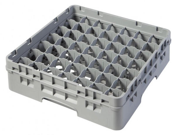 Panier de lavage Cambro 49 compartiments Camrack® 9,2 cm, gris doux, VE: 5 pièces, 49S318151