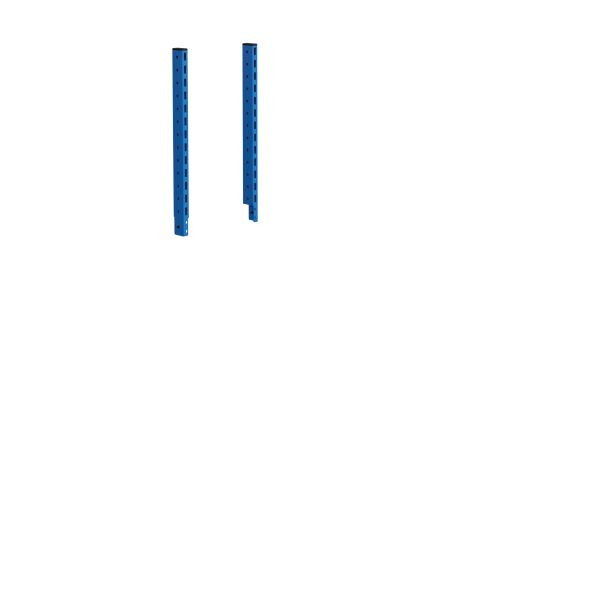 SOFAME 2 colonnes supports H650 pour meuble MODULINFO, bleu ciel RAL 5015, W040010037BI
