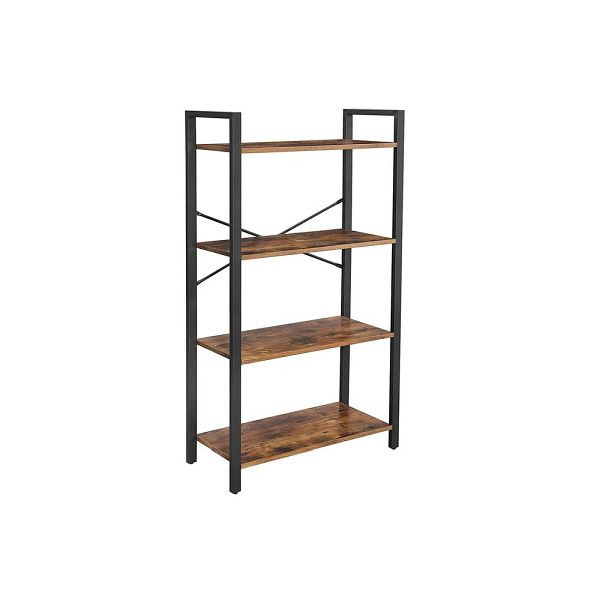 VASAGLE Petite bibliothèque design industriel, LLS60BX