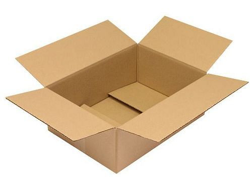 Boîte pliante en carton ondulé TransPak 1 paroi, dimensions intérieures 430 x 310 x 150 mm, format A3, qualité 1,30C, paquet de 25, 299286