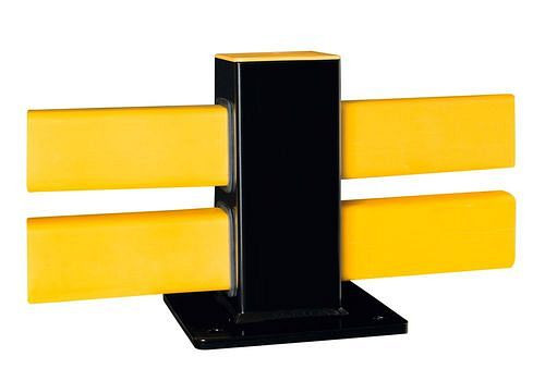 Poteau de support Moravia pour barrière de sol hybride, milieu, 284930
