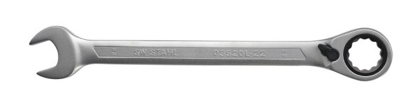 Clé à cliquet mixte SW-Stahl, 22 mm, réversible, 03520L-22