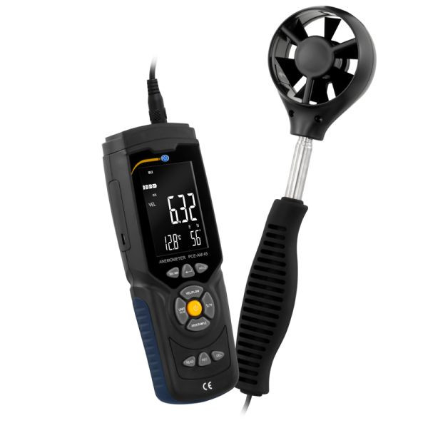 PCE Instruments Anémomètre, vitesse du vent m/s, PCE-AM 45