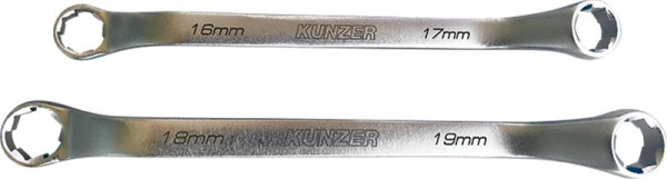 Jeu de clés spéciales Kunzer , 2 pièces, 7SLS02