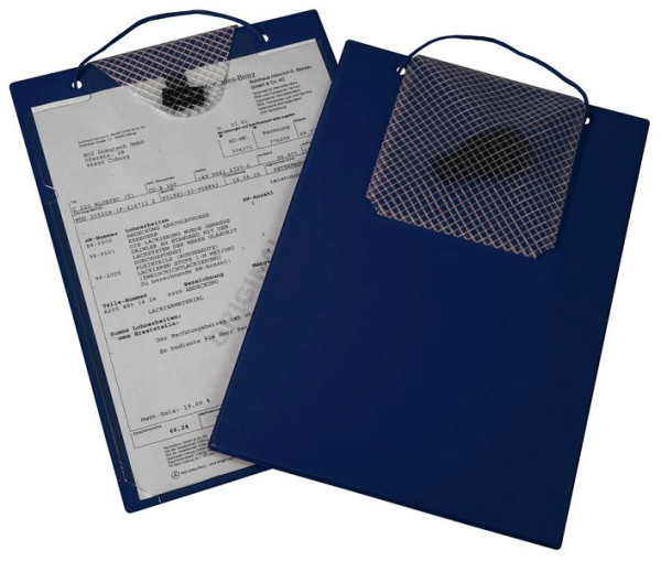 Sac de travail Eichner "Turbo" avec compartiment à clés, bleu, UE : 10 pièces, 9015-00395