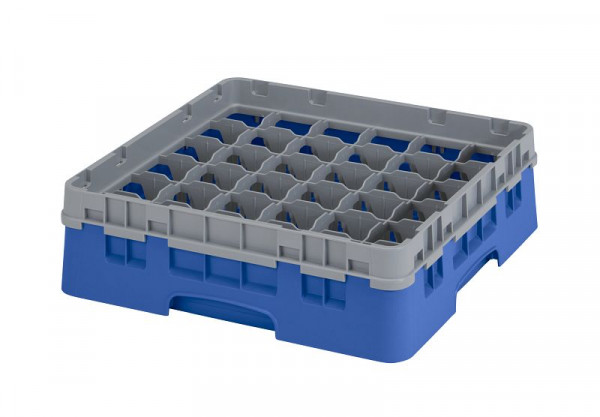 Panier de lavage Cambro 36 compartiments Camrack® 9,2 cm bleu, lot de 5, 36S318168