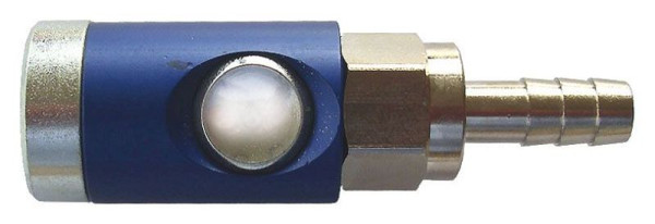 Raccord de sécurité ELMAG S 8 mm, avec bouton-poussoir et joint tournant DN 7, 4, 46263