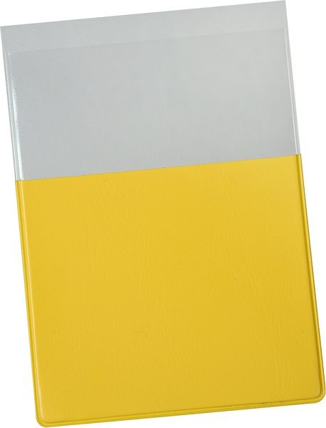 Protège-tickets de véhicule Eichner sous forme de boîtier enfichable, sans impression, jaune, 9218-03131-N
